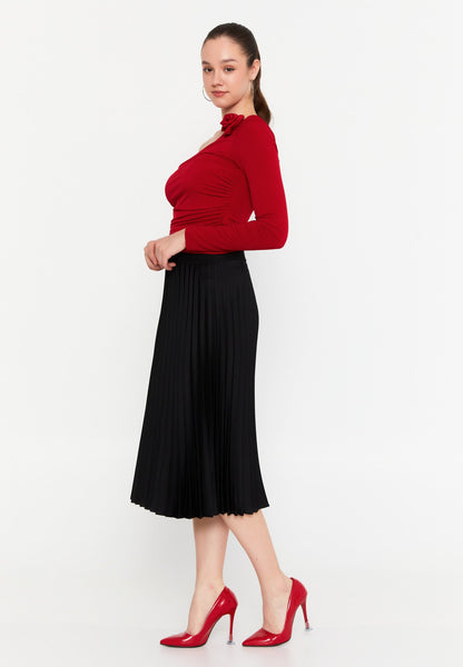 Midi Unicolor Skirt