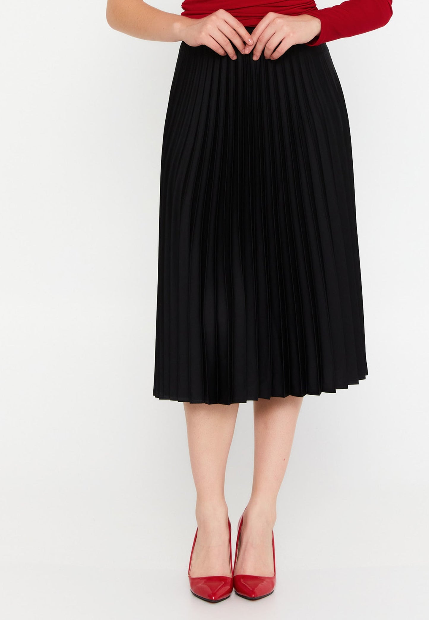 Midi Unicolor Skirt