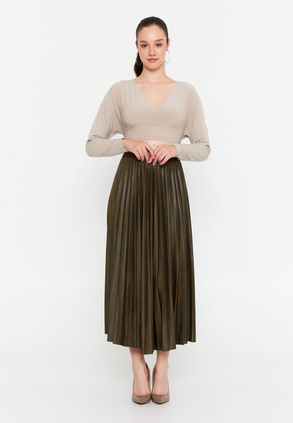 Maxi Unicolor Regular Skirt