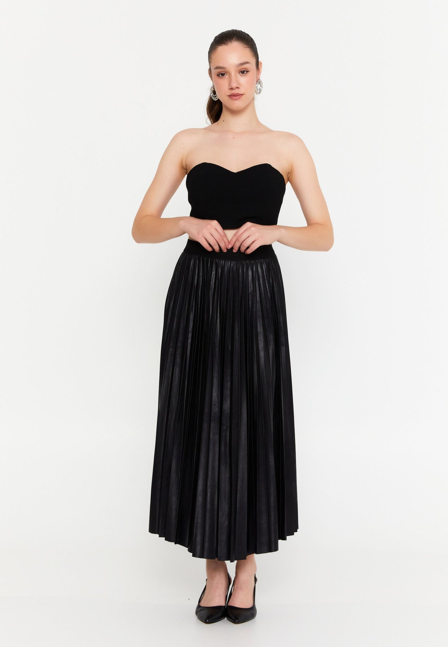 Maxi Unicolor Regular Skirt