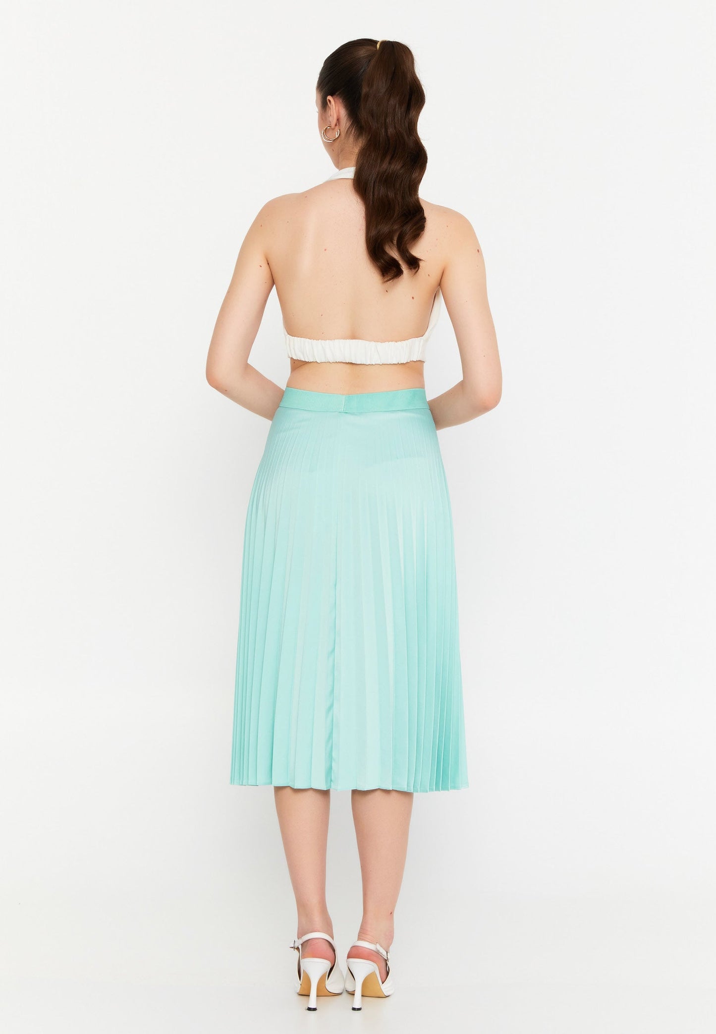 Midi Unicolor Skirt