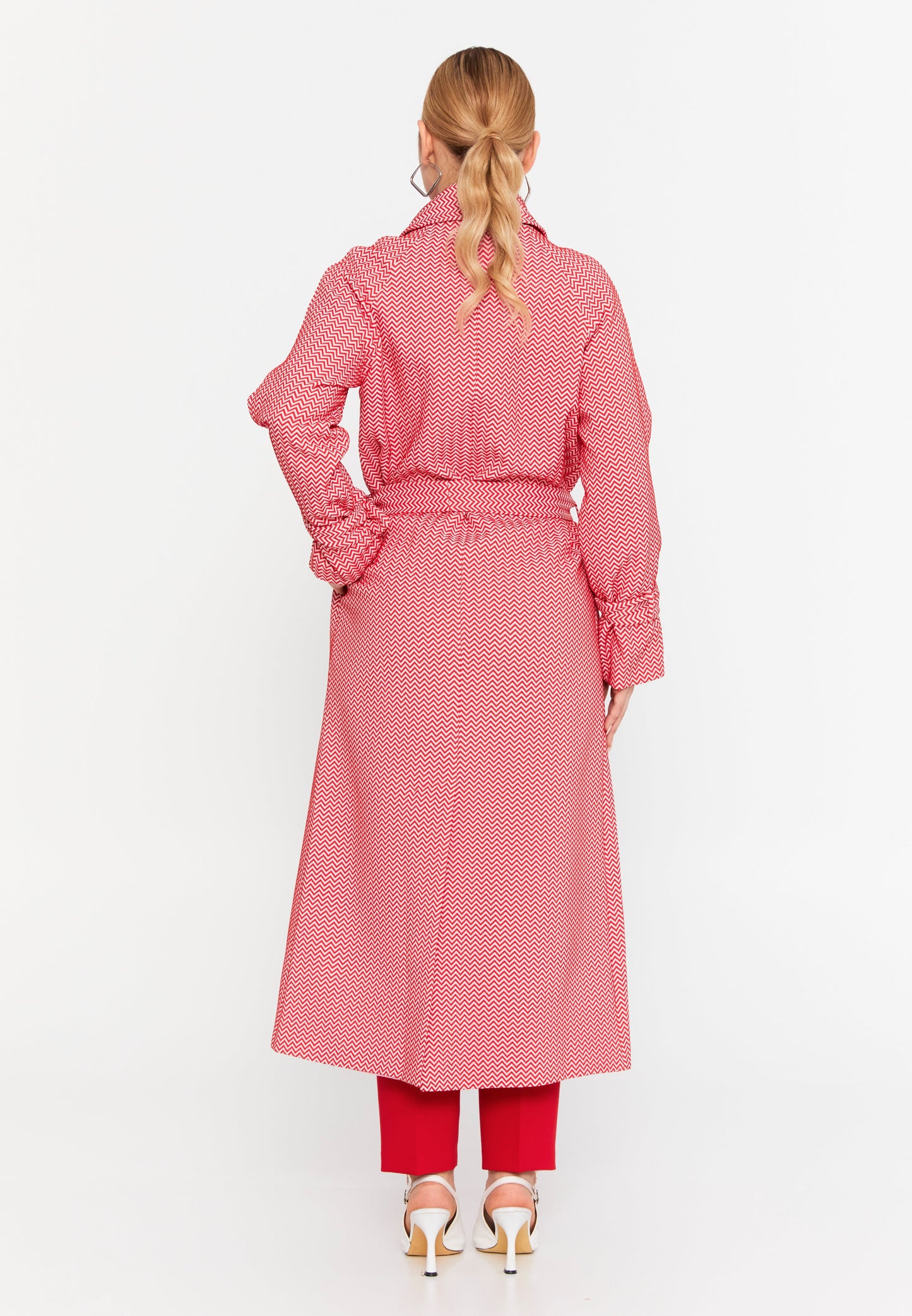 Long Sleeve Essential Trench Coat