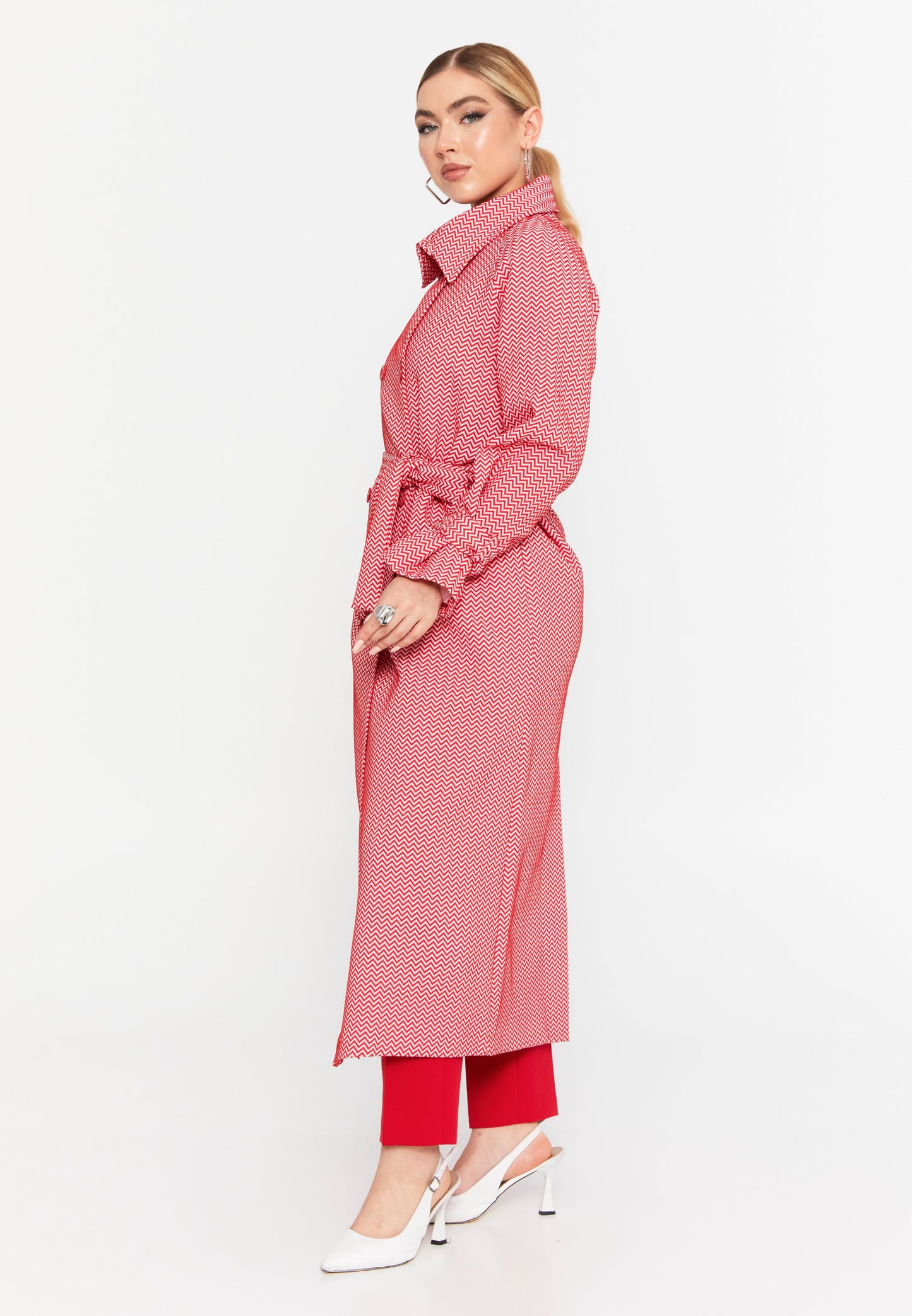 Long Sleeve Essential Trench Coat