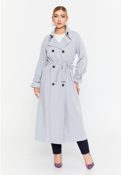 Long Sleeve Standard Trench Coat