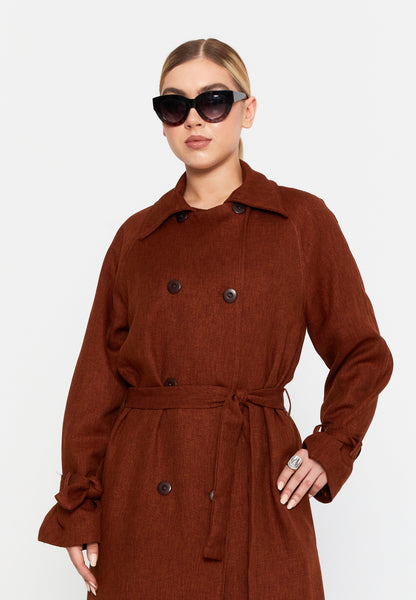 Long Sleeve Standard Trench Coat