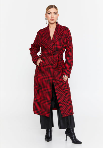 Long Sleeve Tailored Trench Coat