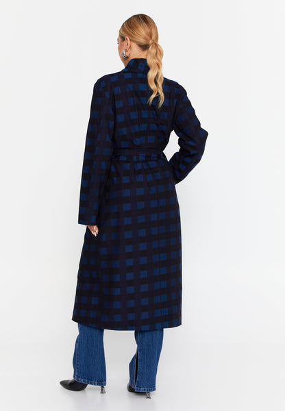 Long Sleeve Tailored Trench Coat