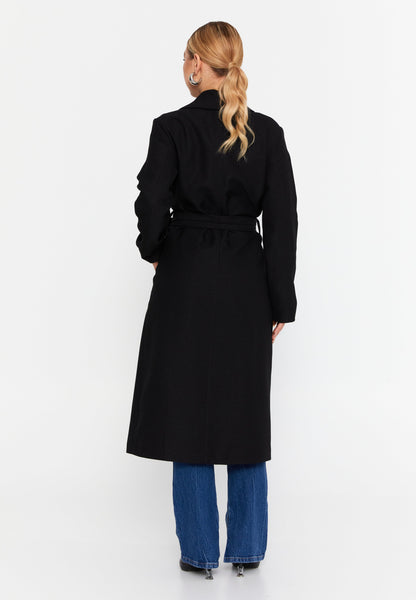 Long Sleeve Tailored Trench Coat