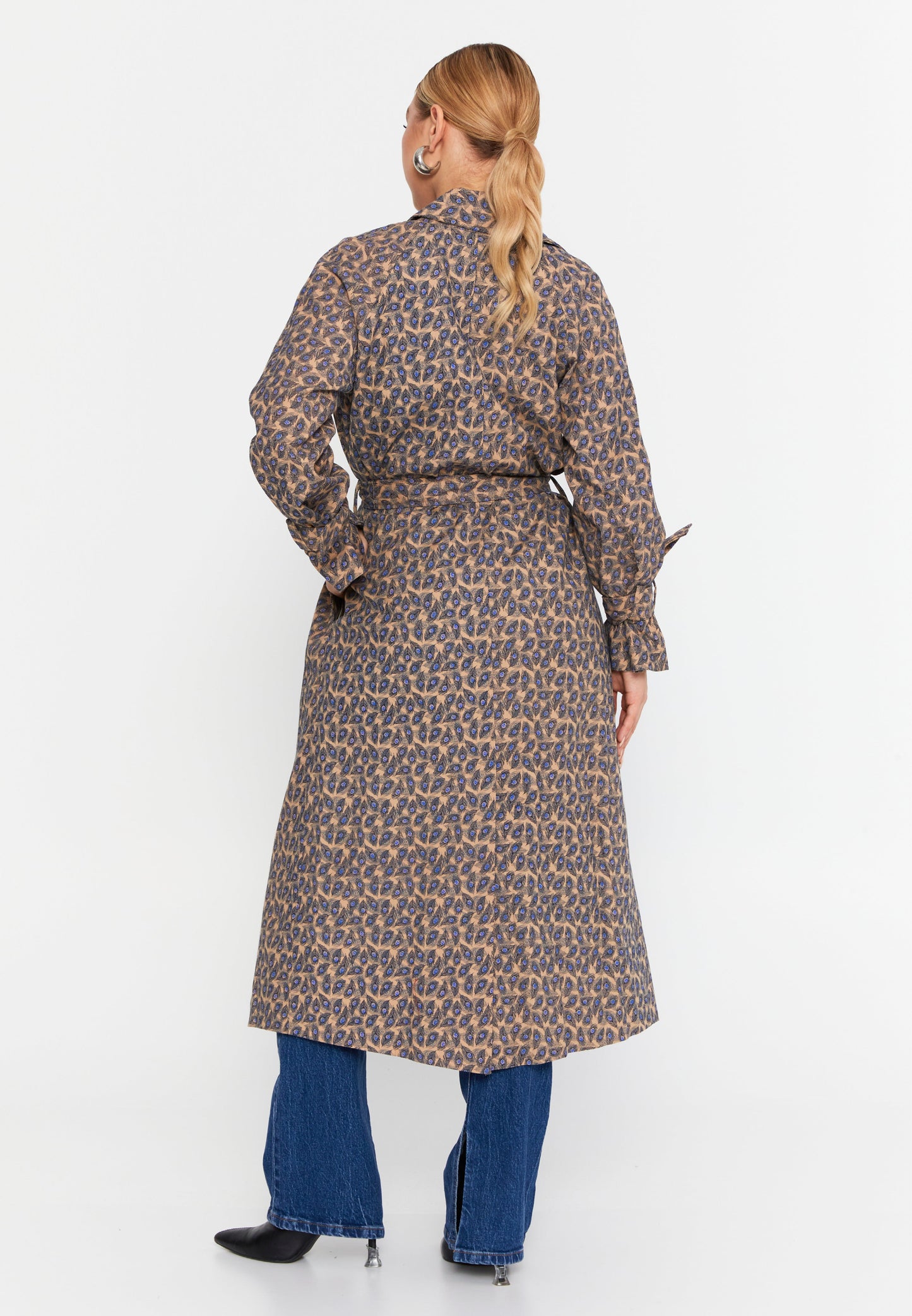 Long Sleeve Classic Trench Coat