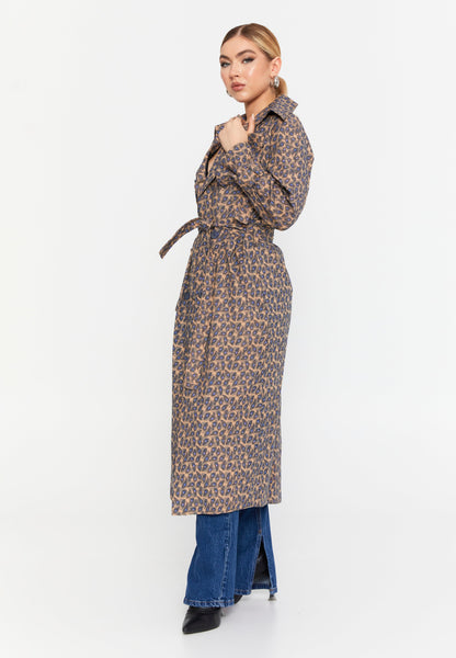 Long Sleeve Classic Trench Coat