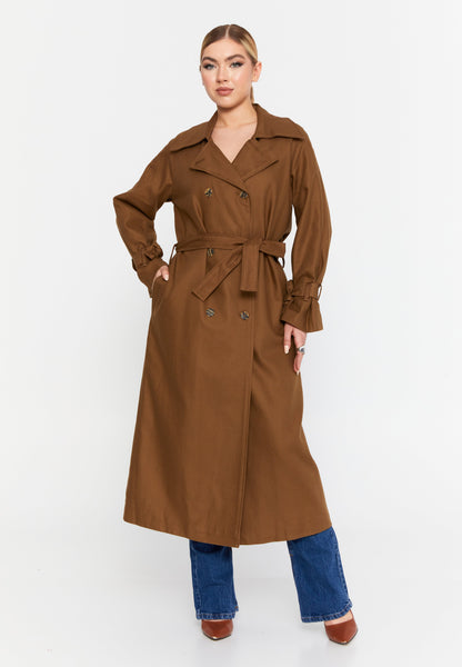 Long Sleeve Classic Trench Coat