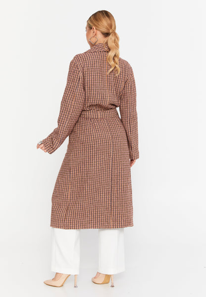 Long Sleeve Tailored Trench Coat