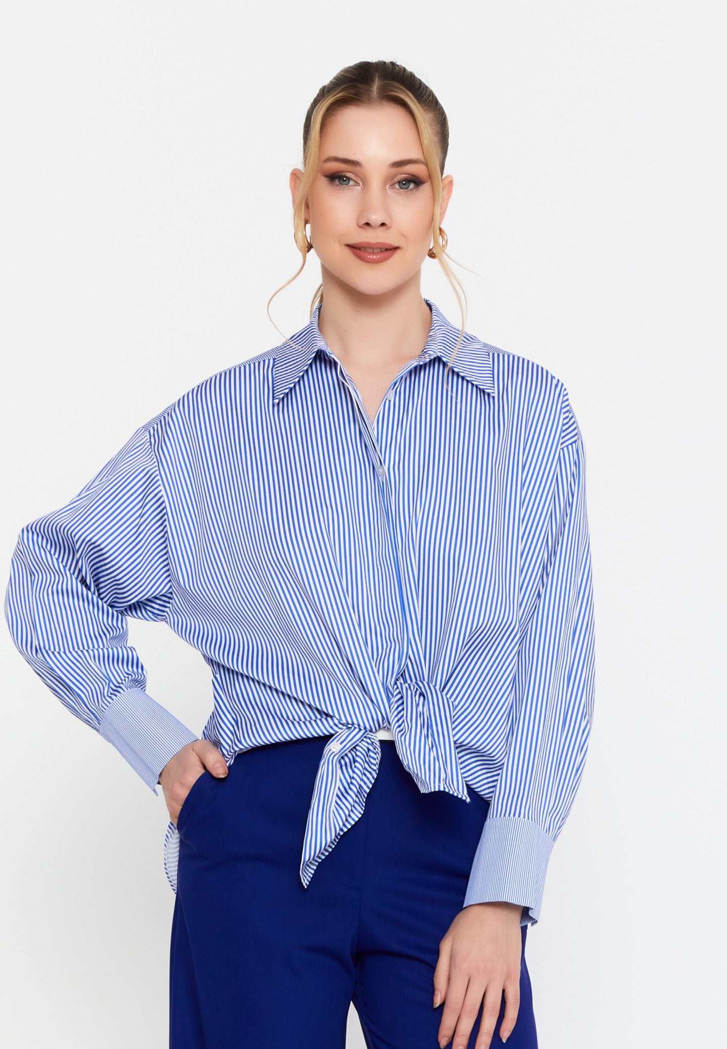 Long Sleeve Striped Top