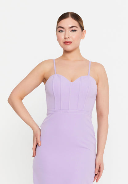 Sleeveless Viscose Midi Dress