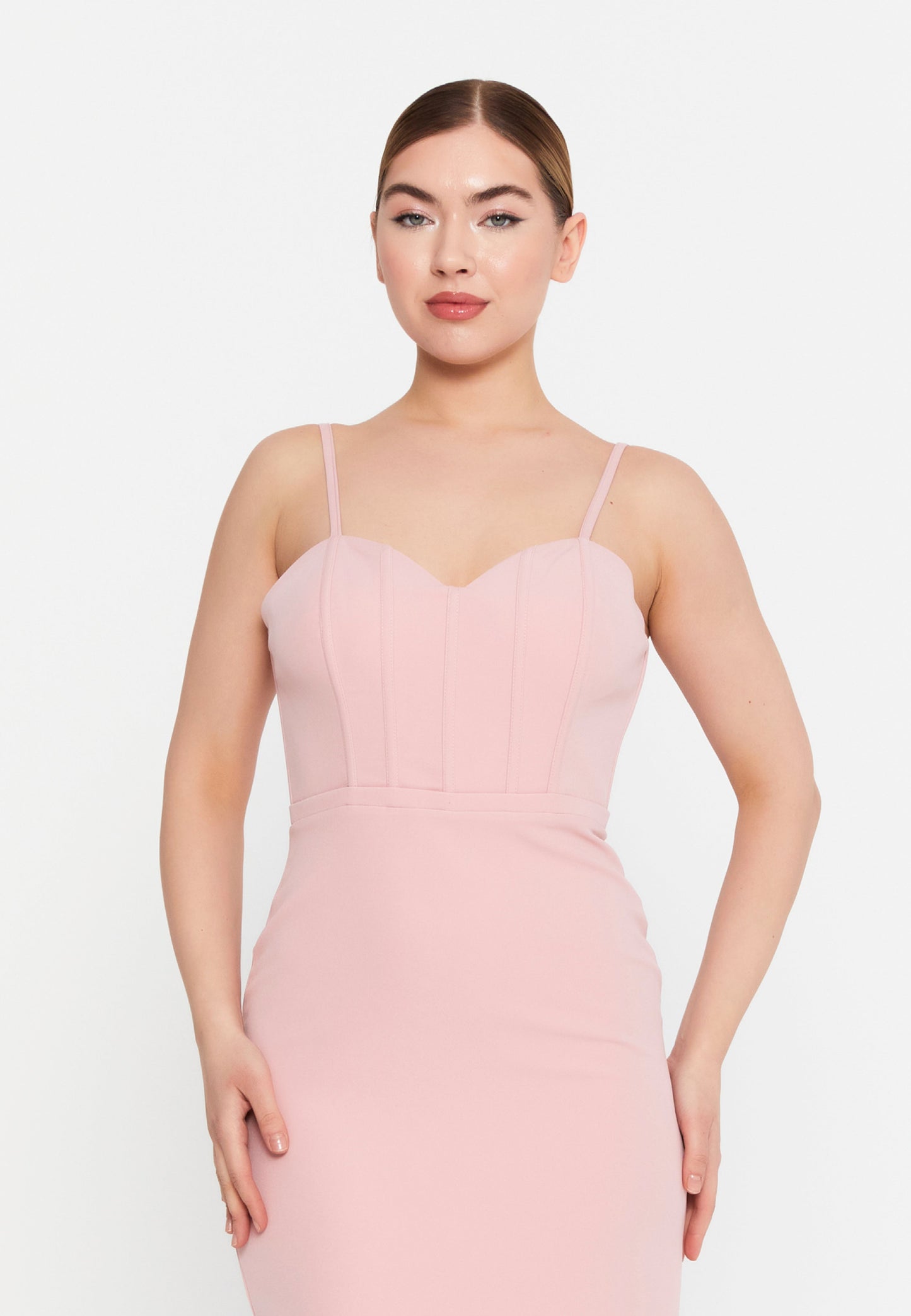 Sleeveless Viscose Midi Dress