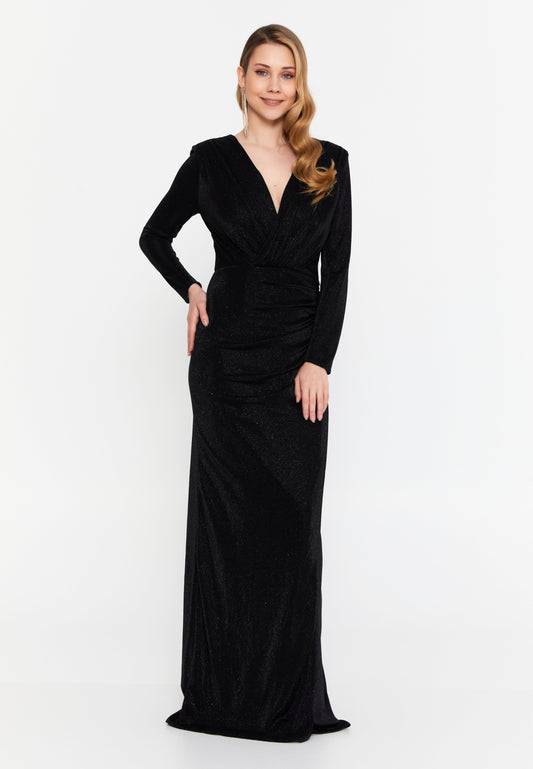 Long-Sleeve Lycra Gown