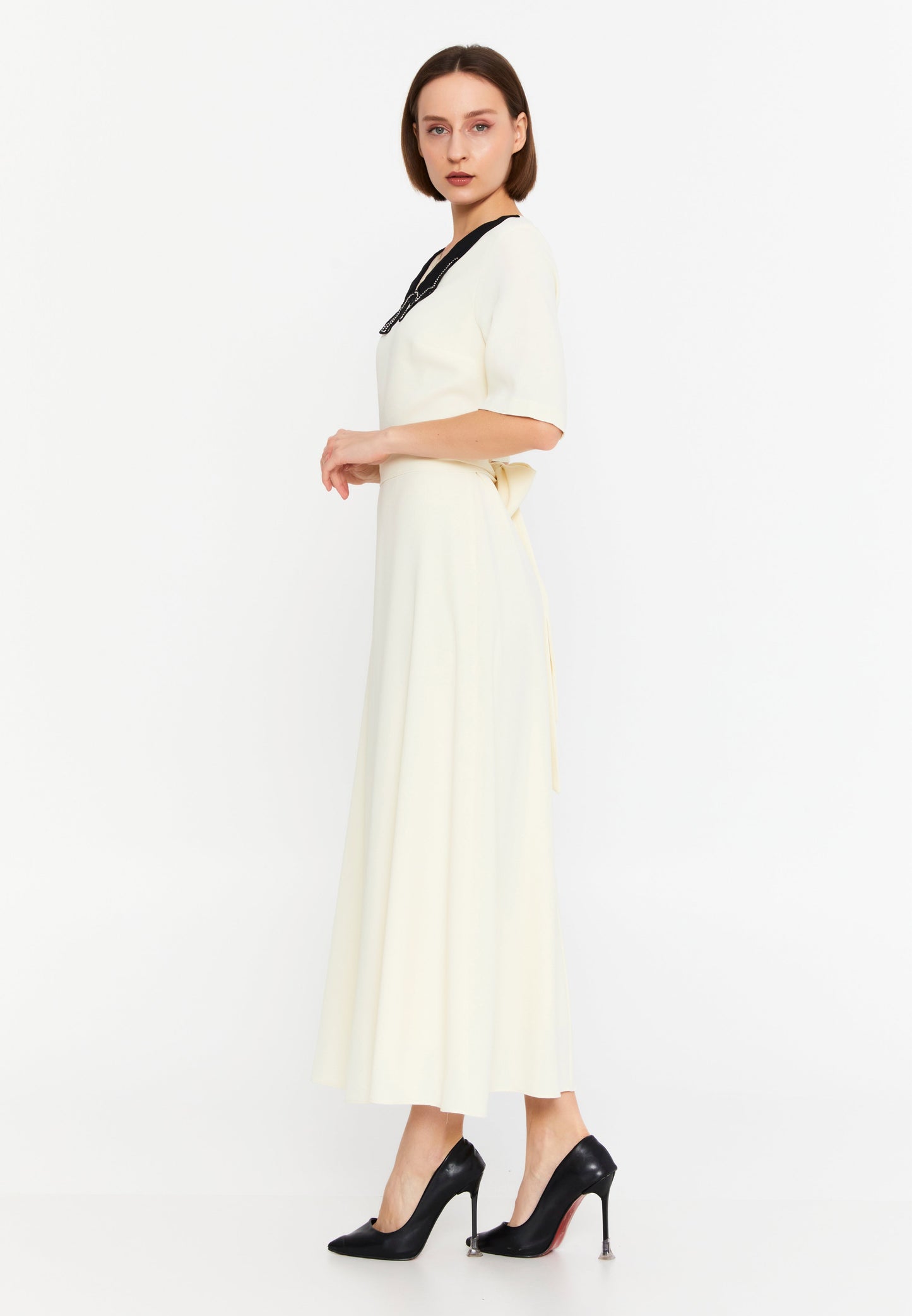 Short Sleeve Maxi Dress