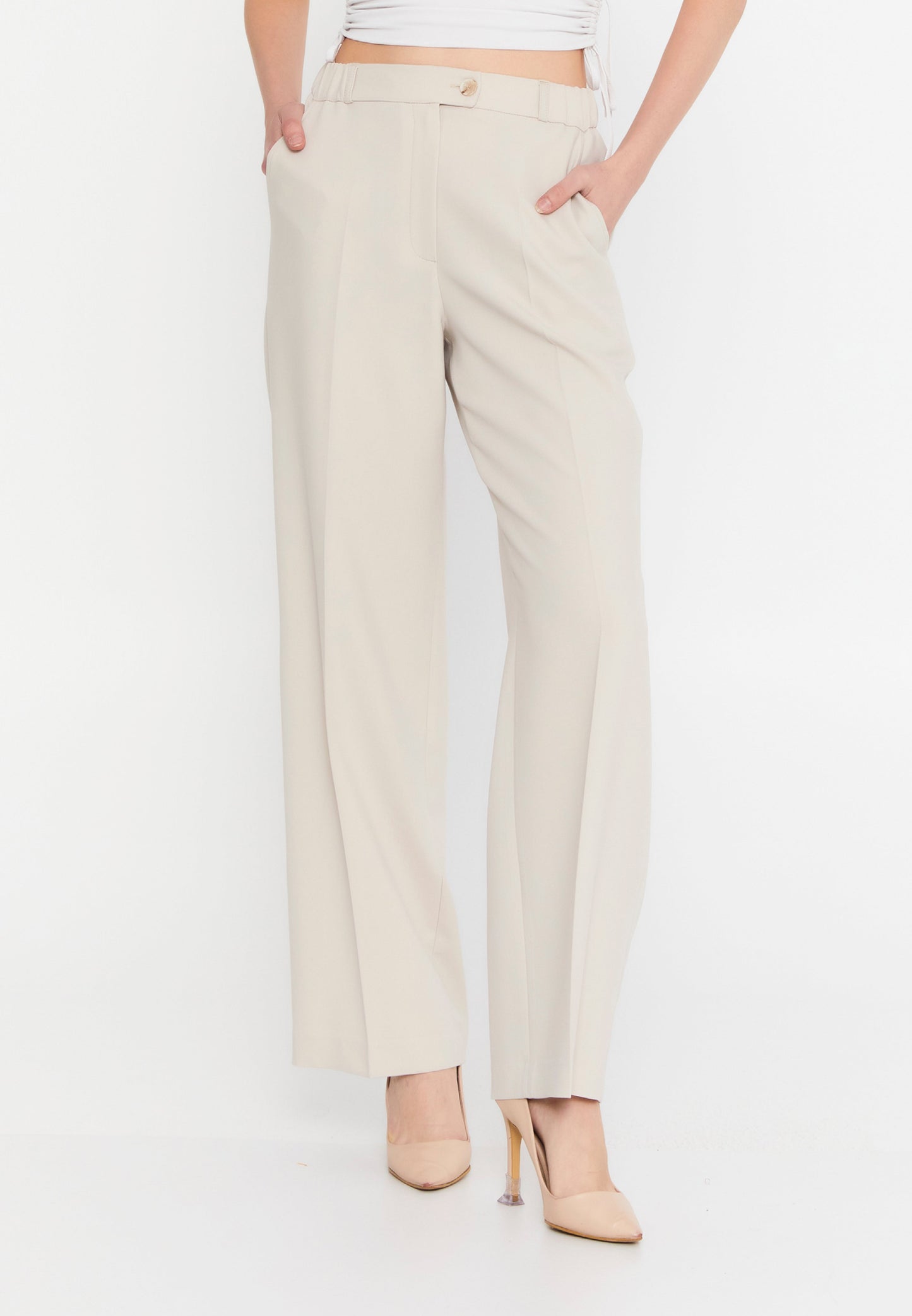 Classic Straight-Leg Pants