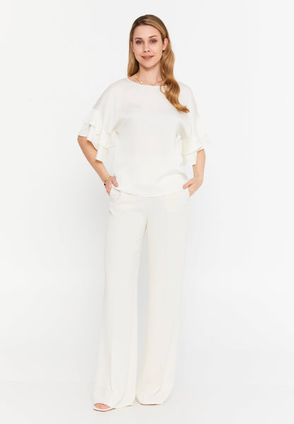 Mid-Length Single Tone Blouse