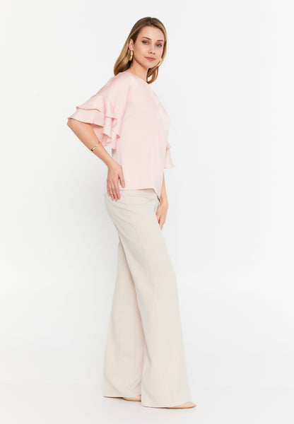 Mid-Length Single Tone Blouse