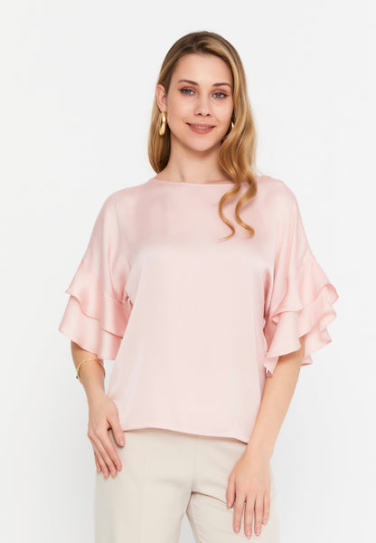 Mid-Length Single Tone Blouse