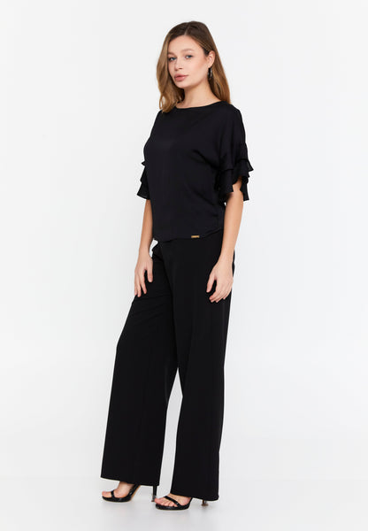 Mid-Length Single Tone Blouse