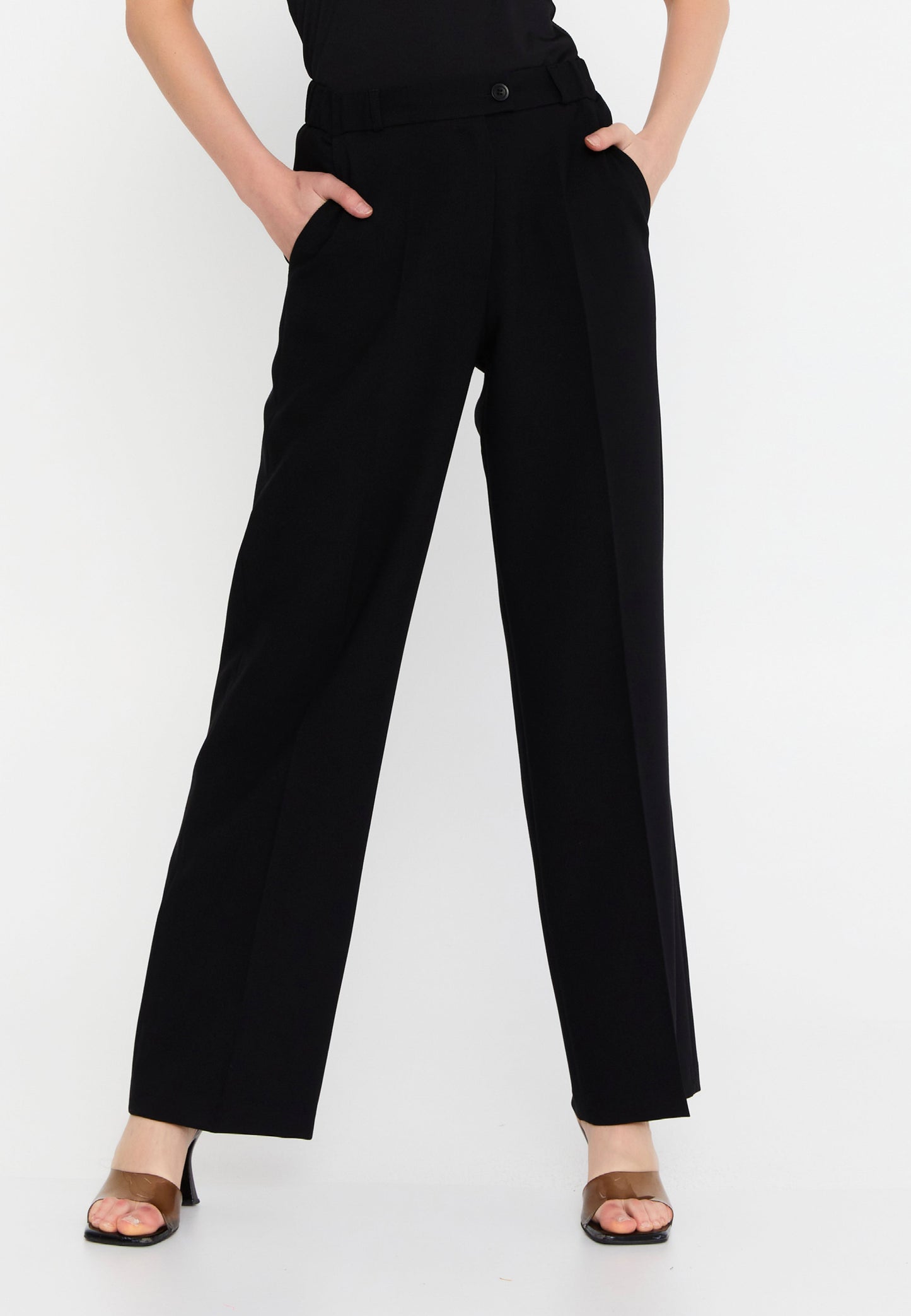 Classic Straight-Leg Pants