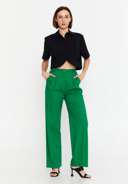 Classic Fit Straight-Leg Pants